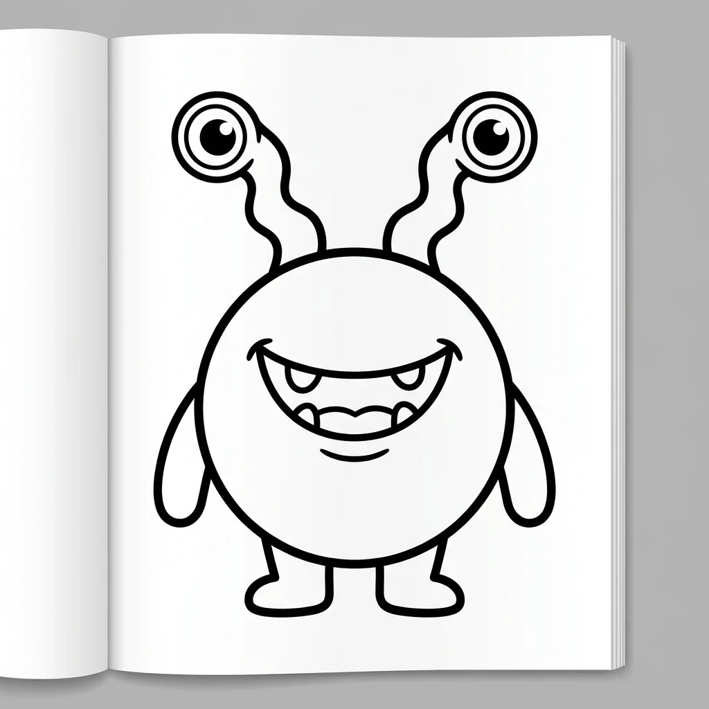 Chomper para colorear