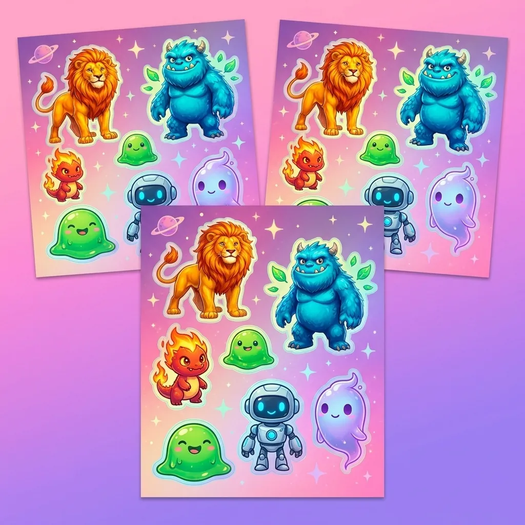 Planchas de Stickers
